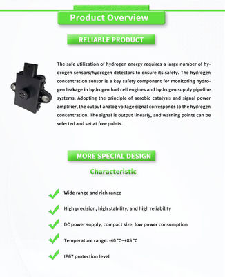 ODM Customized UNIVO UBHL-CY CAN Hydrogen Sensor for Fuel Vehicle Refueling Station