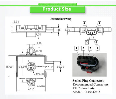 Fast Starting Time 0.5S ODM Customized Support UBHL-MY Hydrogen Leakage Sensor