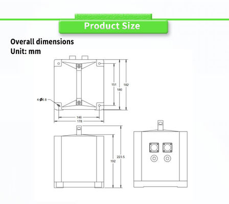 ODM UBTU1000Y Inertial Unit Sensor Navigation System North Seeker Fiber Optic Gyroscope 9- 36Vdc